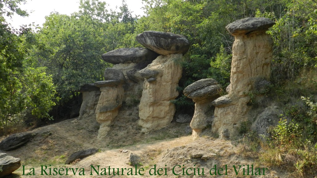 Picnic alla Riserva Naturale dei Ciciu del Villar vicino Cuneo