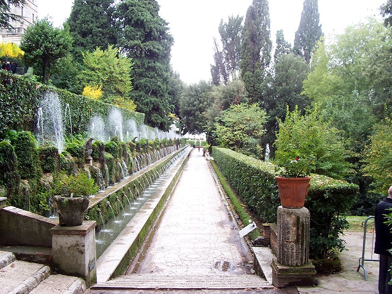 Tivoli-Villa-D-Este-esempio di giardino manierista
