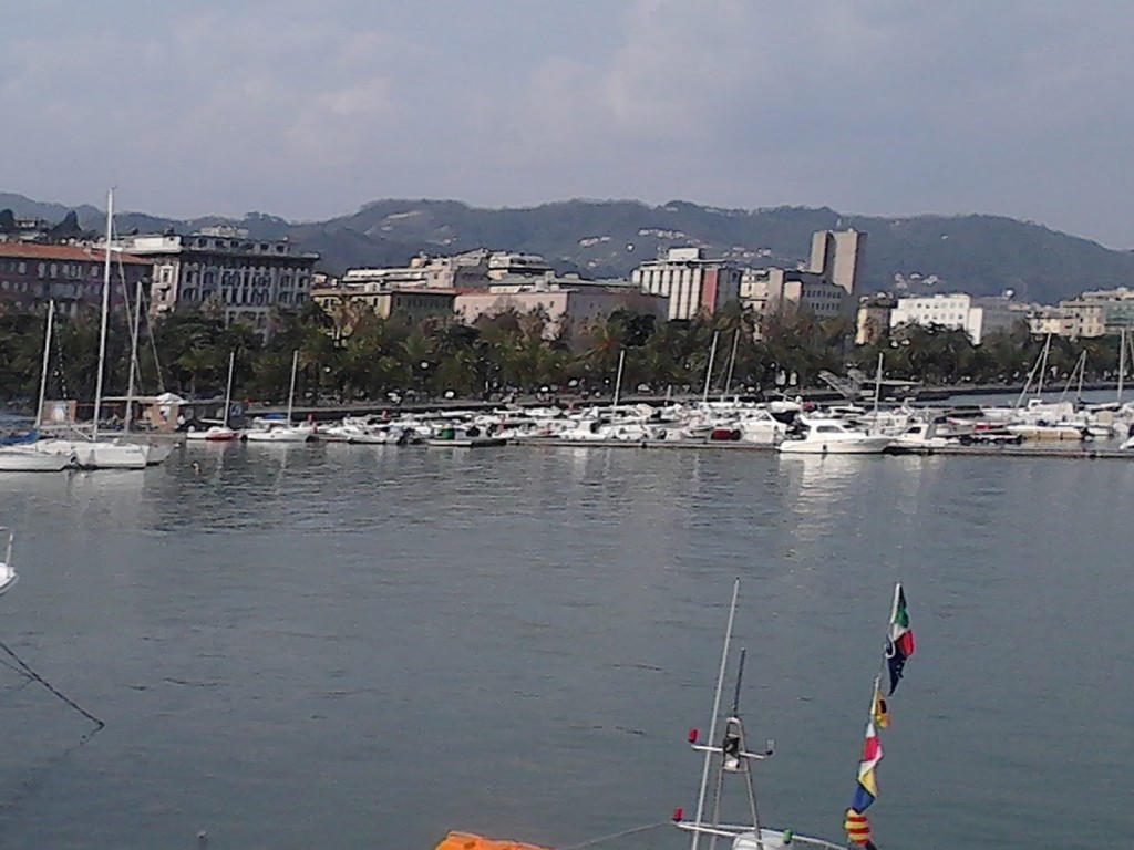 La spezia dal mare