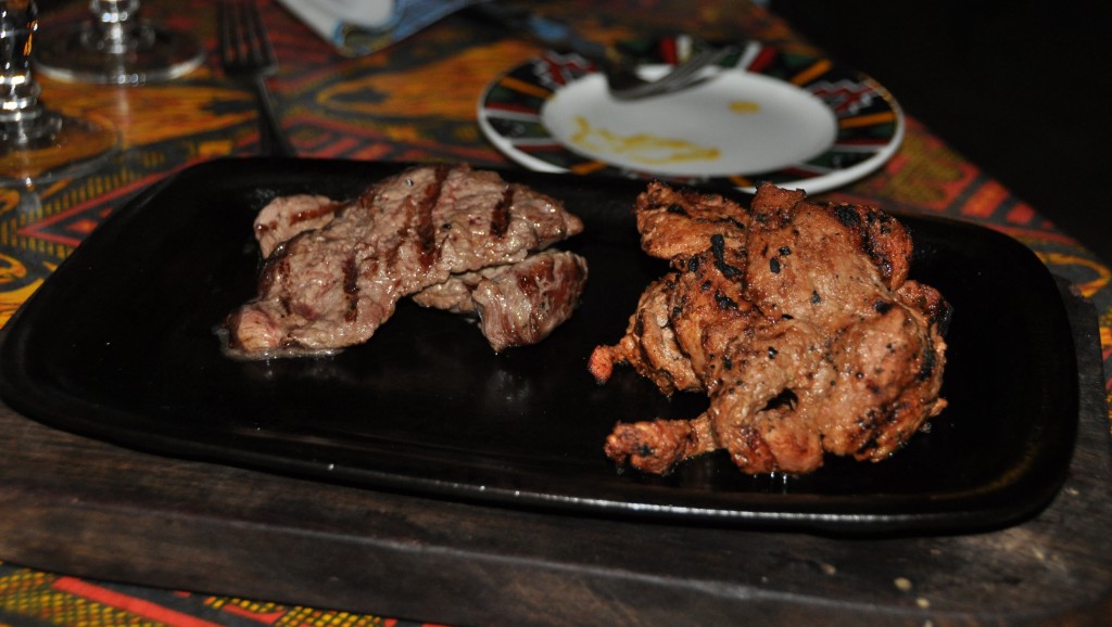 grigliata di carne in sudafrica