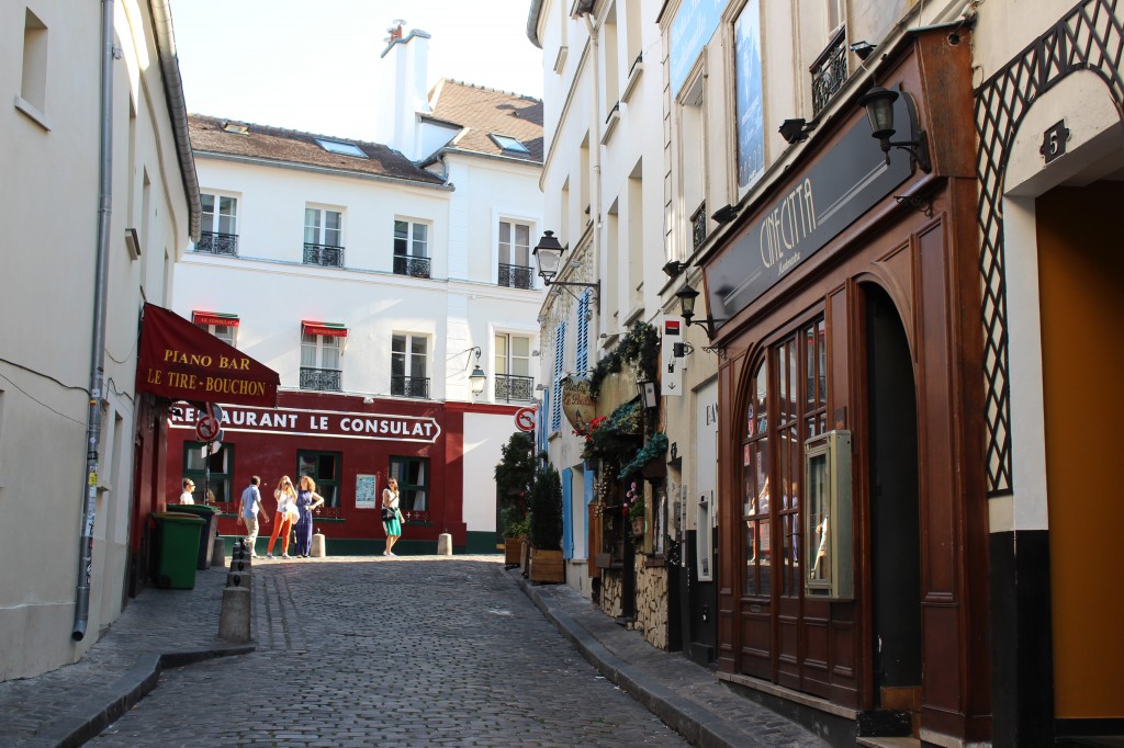 strade di montmartre