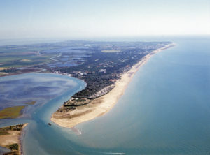 laguna di bibione vista dall'alto