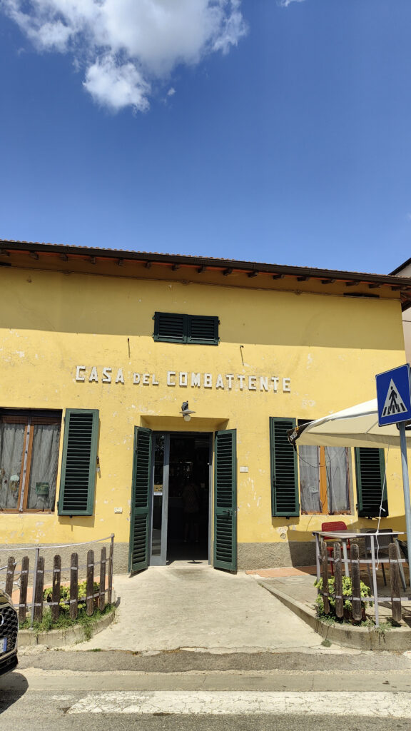 LA CASA DEL COMBATTENTE A SAN PANCRAZIO VAL DI PESA