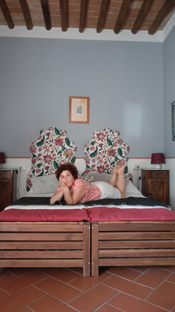 SILVIA CERIEGI ALLA TENUTA IL CORNO NEL CHIANTI