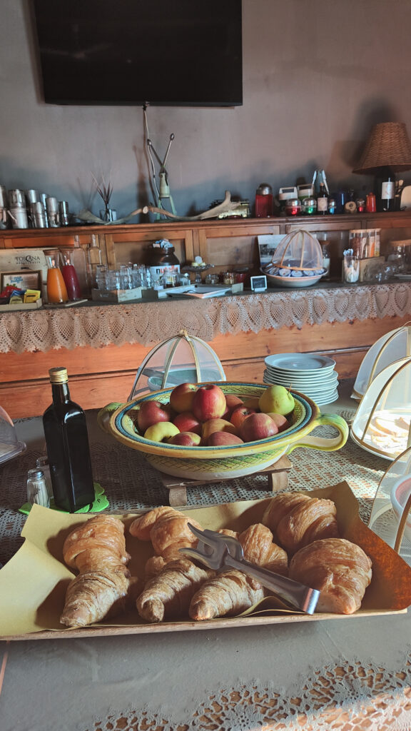 colazione alla tenuta il corno