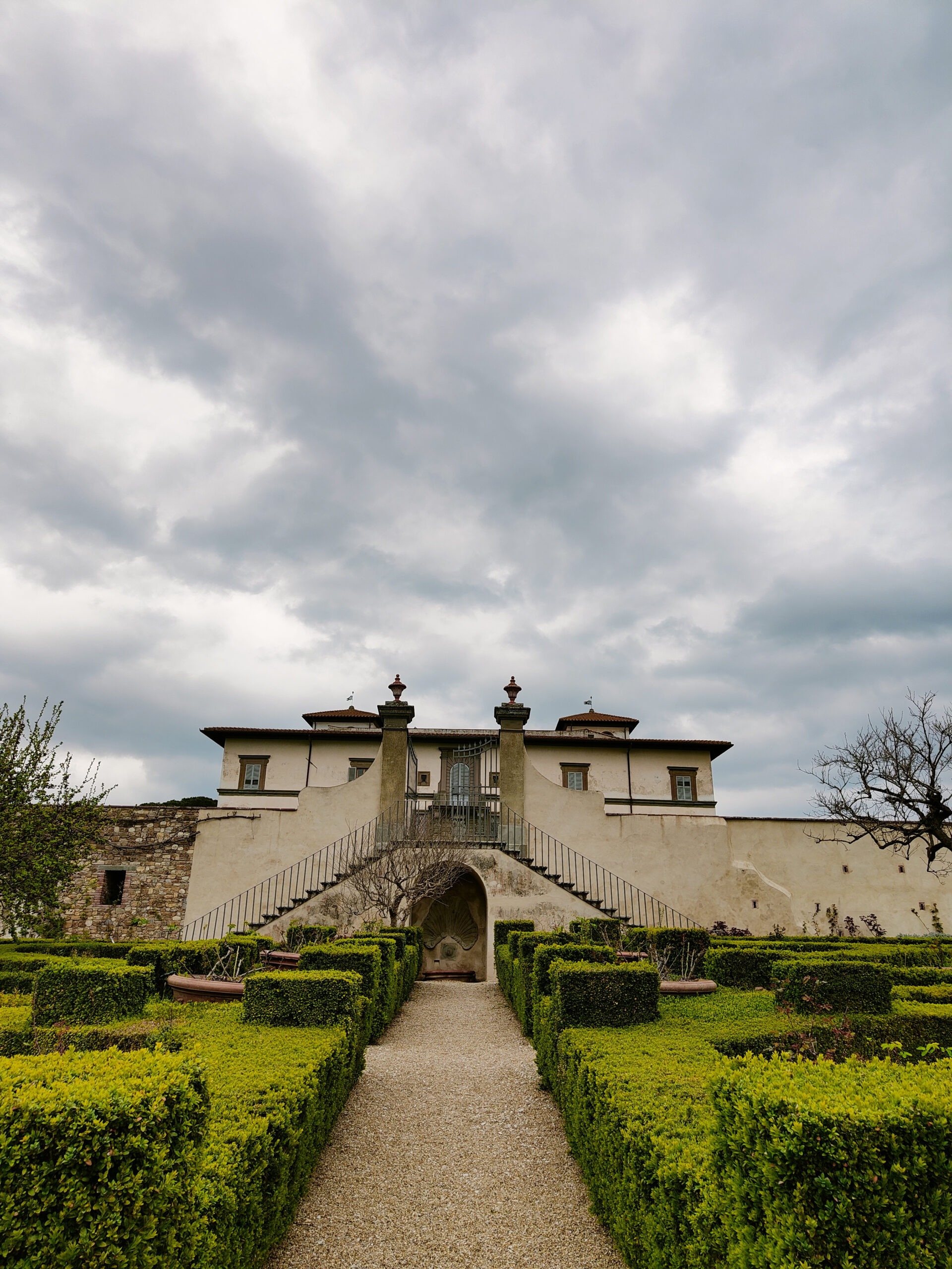 GIARDINO E VILLA LE CORTI A SAN CASCIANO VAL DI PESA