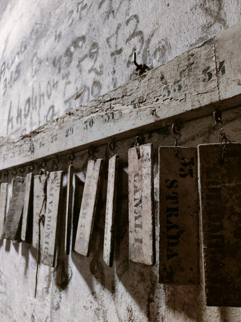 PARTAFFIPARTE STORICA DELLA CANTINA DI VILLA LE CORTI