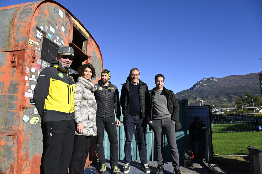 bivacco nel giardino del muse