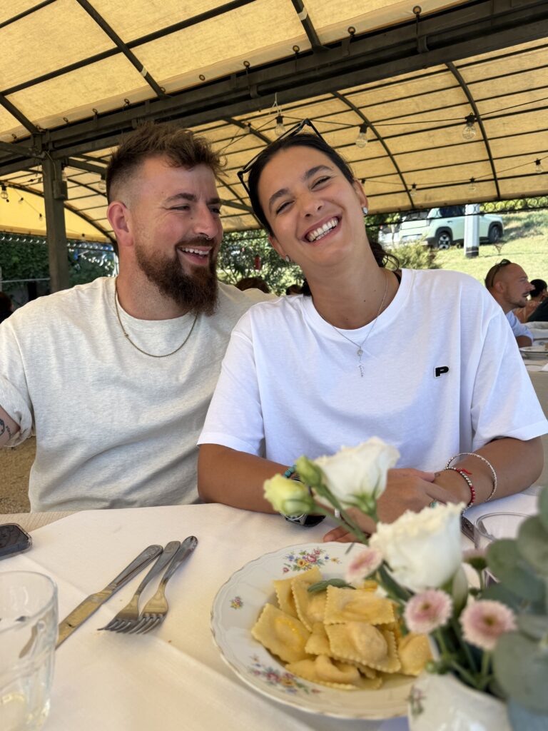 pranzo all'agriturismo la buca vicino piacenza