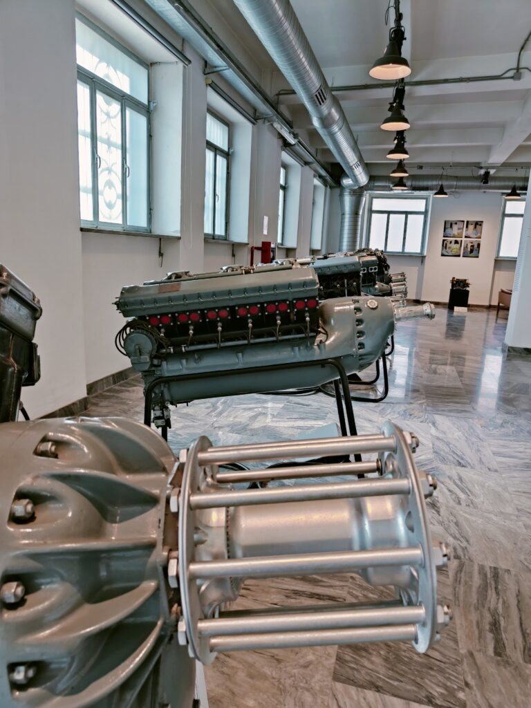 interno delle officine storiche fiat