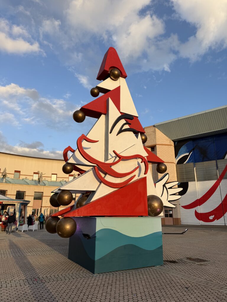 cittadella del carnevale in autunno